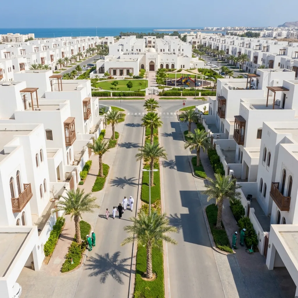 GCG building maintenance for residential compound in Muscat